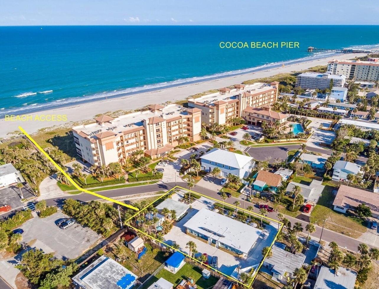 Boutique Vacation Rental Complex At Beach Cocoa Beach Exterior photo